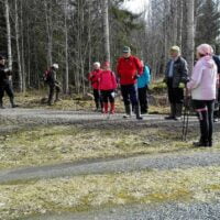 Patikkaretki Kissakulman nuorisoseuran kanssa